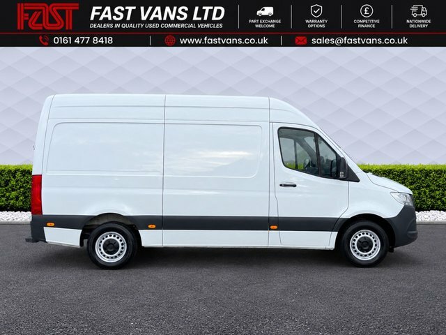 Mercedes-Benz Sprinter 2.0 315 Cdi Progressive Panel Van Manua White #6