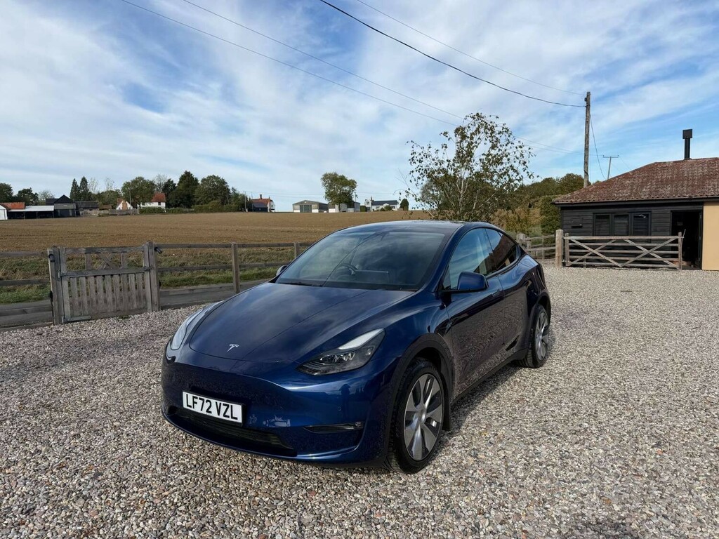Tesla Model Y Model Y Long Range Awd 4Wd Suv Blue #2