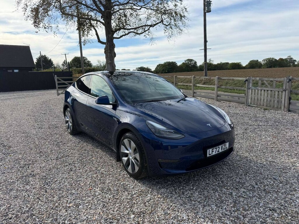 Tesla Model Y Model Y Long Range Awd 4Wd Suv Blue