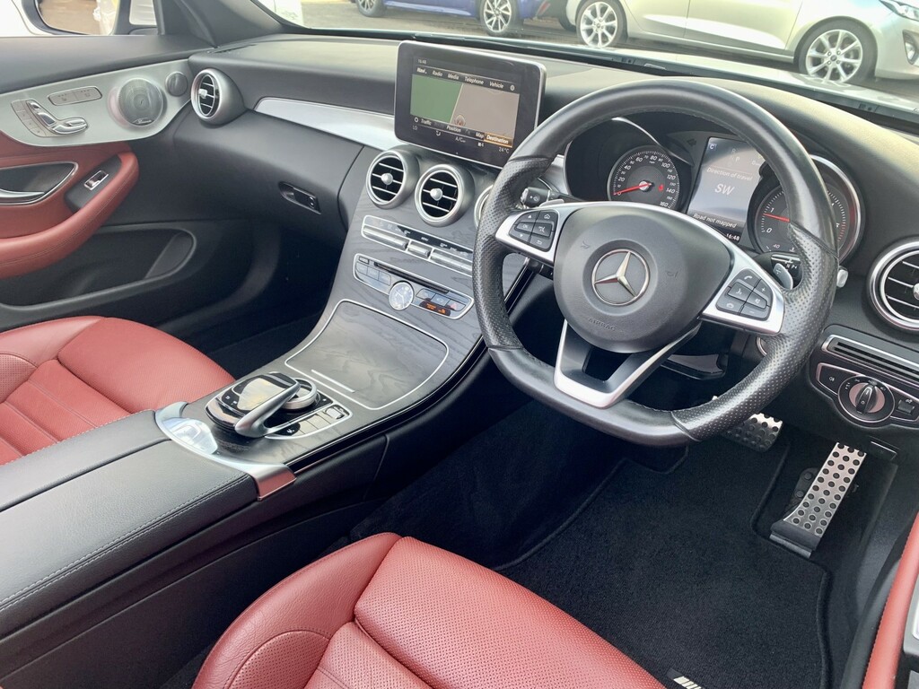 Mercedes-Benz C Class 2.1 C220d Amg Line Black #8