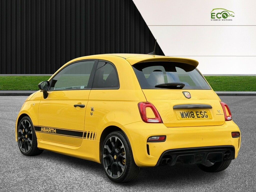Abarth 595 Hatchback 1.4 T-jet Competizione Euro 6 2018 Yellow #5