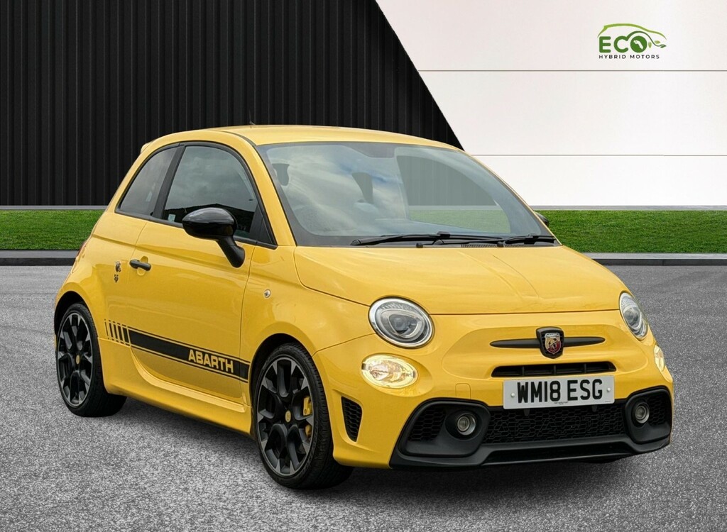 Abarth 595 Hatchback 1.4 T-jet Competizione Euro 6 2018 Yellow #2