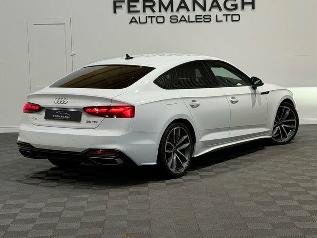 Audi A5 2.0 Tdi 35 S Line Sportback S Tronic Eu White #6