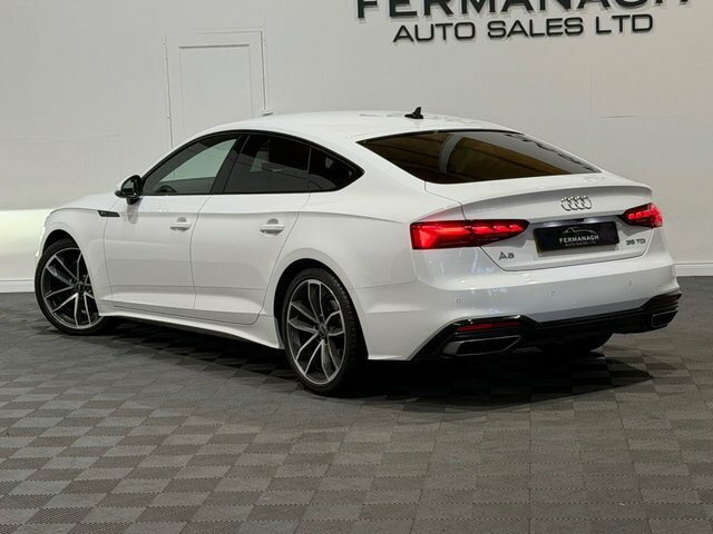 Audi A5 2.0 Tdi 35 S Line Sportback S Tronic Eu White #3