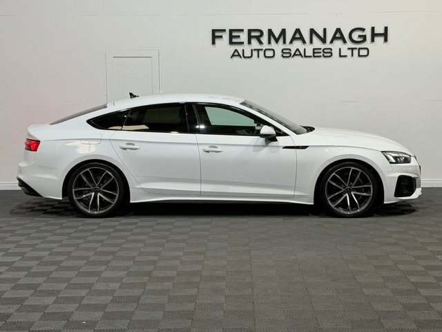 Audi A5 2.0 Tdi 35 S Line Sportback S Tronic Eu White #2