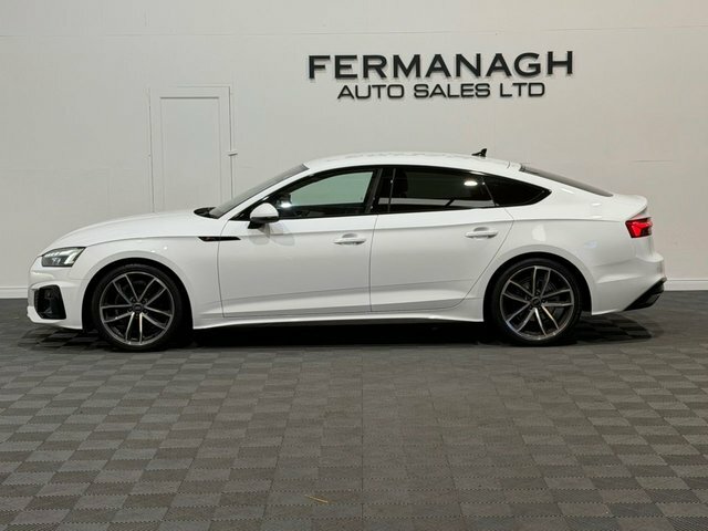 Audi A5 2.0 Tdi 35 S Line Sportback S Tronic Eu White #5