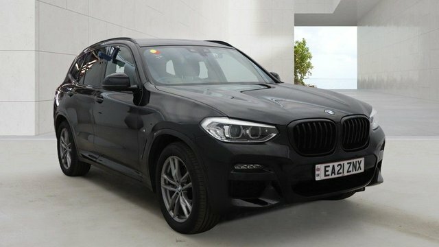 BMW X3 2.0 20D Mht M Sport Suv Hybrid Xdr Black