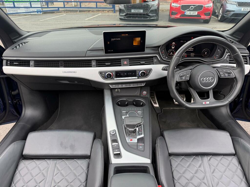Audi S5 Convertible 3.0 Tfsi V6 Cabriolet Tiptronic Quattr YW17BAO Blue #2