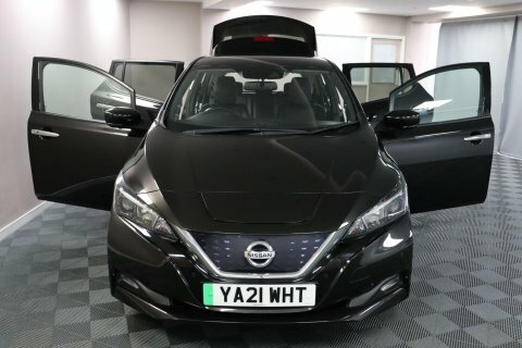 Nissan Leaf 40 Kwh 2021 YA21WHT Black #6