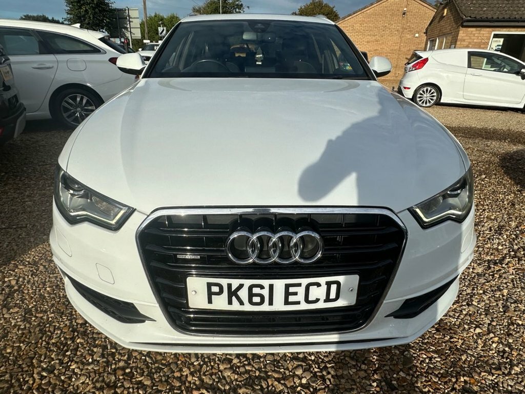 Audi A6 Avant 3L S Line White #2