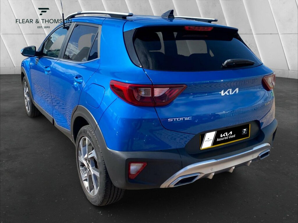 Kia Stonic 1.0 T-gdi Mhev Gt-line S Dct Euro 6 Ss Blue #3