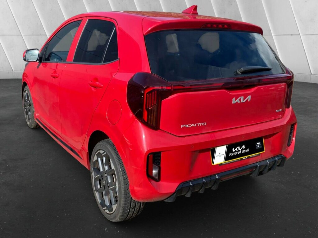 Kia Picanto 1.0 Gt-line Euro 6 Ss Red #3
