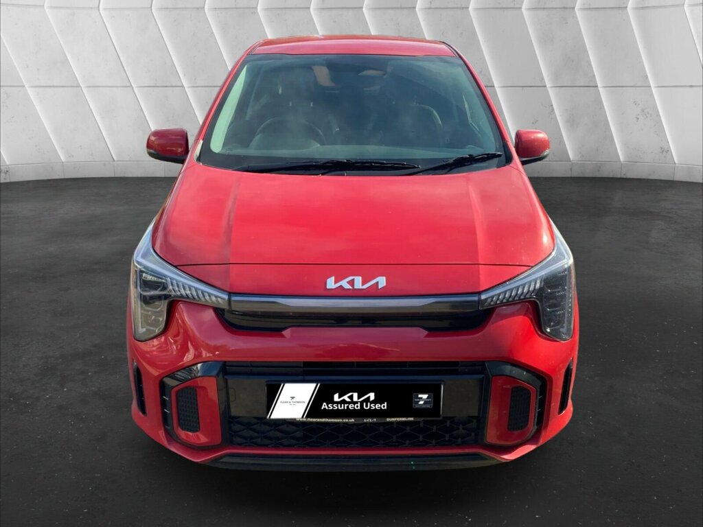 Kia Picanto 1.0 Gt-line Euro 6 Ss Red #2