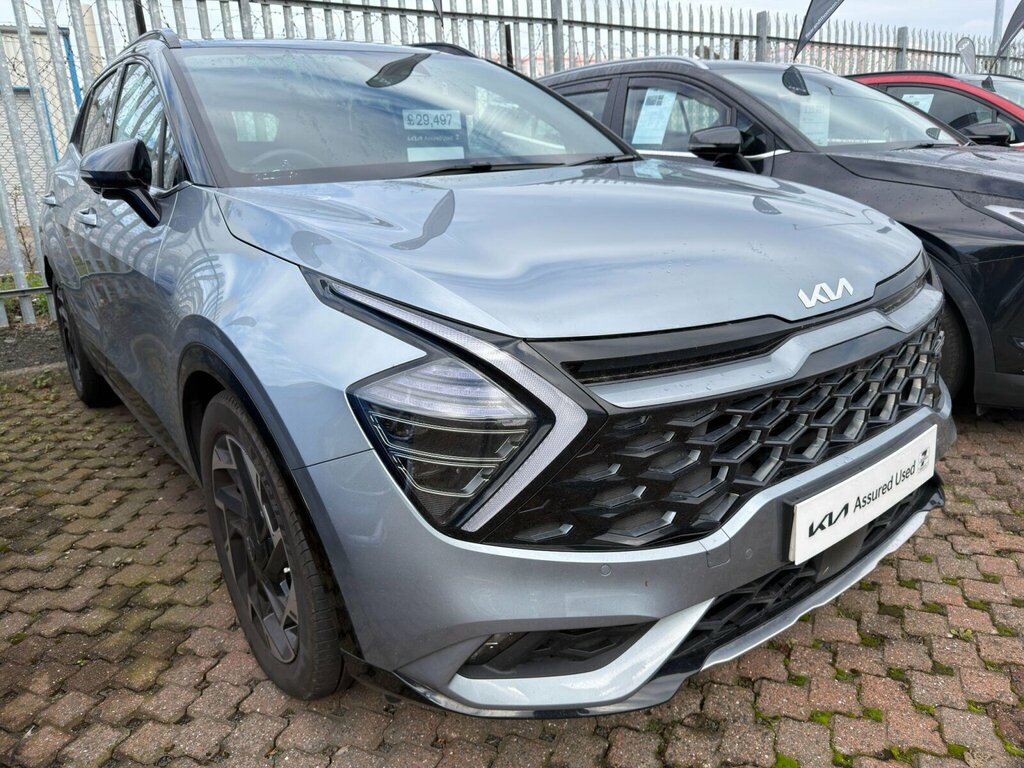 Kia Sportage 1.6 T-gdi Mhev Gt-line S Dct Euro 6 Ss Silver