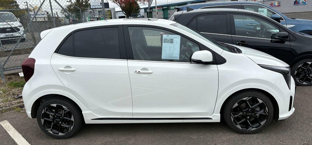 Kia Picanto 1.0 Gt-line S Euro 6 Ss White #2