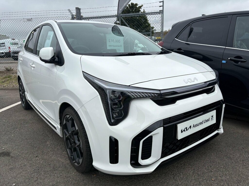 Kia Picanto 1.0 Gt-line S Euro 6 Ss White