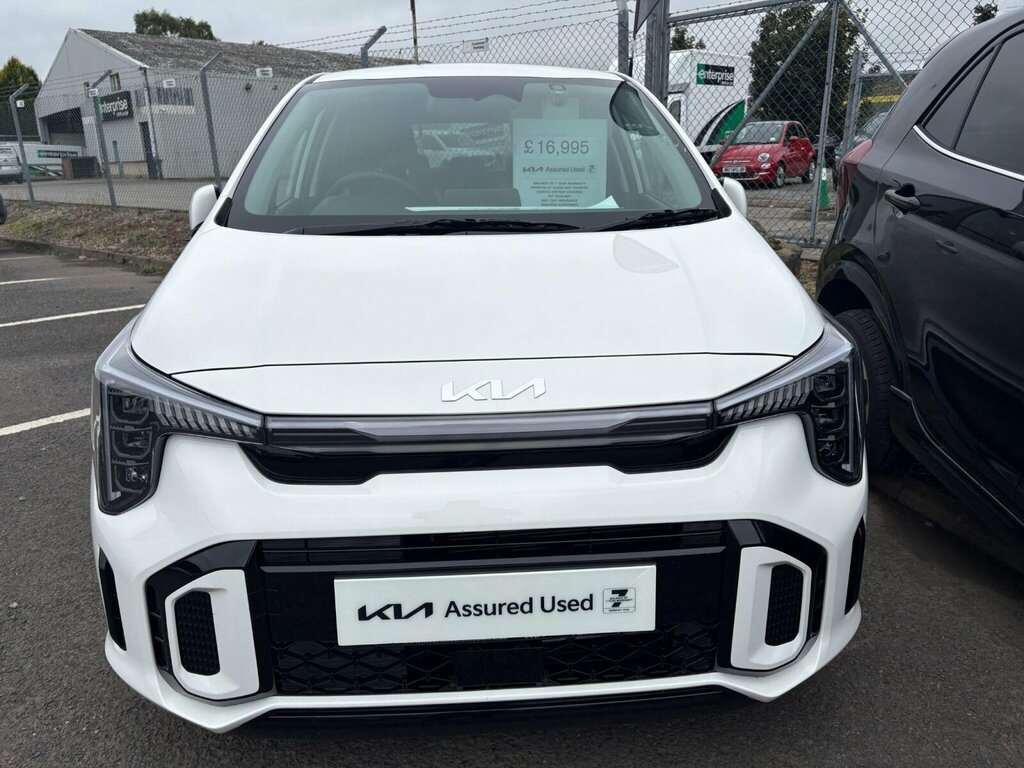 Kia Picanto 1.0 Gt-line S Euro 6 Ss White #3