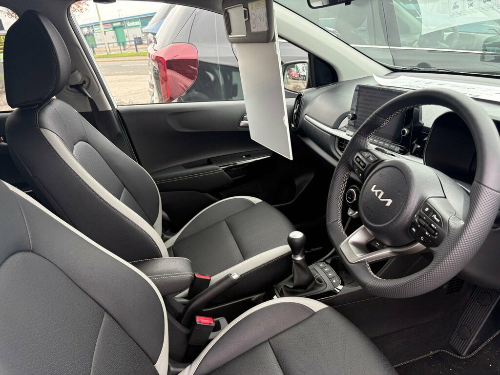 Kia Picanto 1.0 Gt-line S Euro 6 Ss White #4