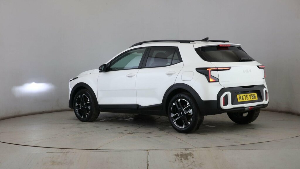 Kia Stonic 1.0 T-gdi Mhev Gt-line Dct Euro 6 Ss White #4