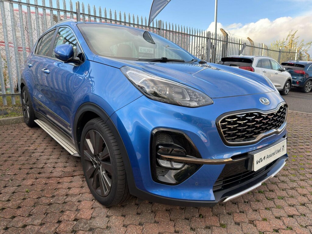Kia Sportage 2.0 Crdi Ecodynamics Gt-line S Awd Euro 6 S Blue