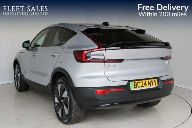 Volvo C40 Twin Recharge 82Kwh Plus Suv Awd Silver #3
