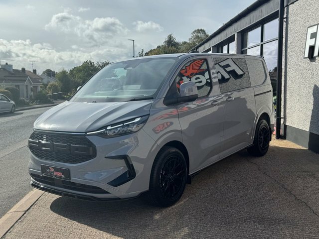 Ford Transit Custom 2.0 320 Ecoblue Limited Crew Van Double Cab Di Grey #3