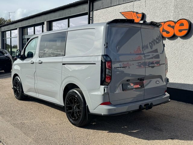 Ford Transit Custom 2.0 320 Ecoblue Limited Crew Van Double Cab Di Grey #6