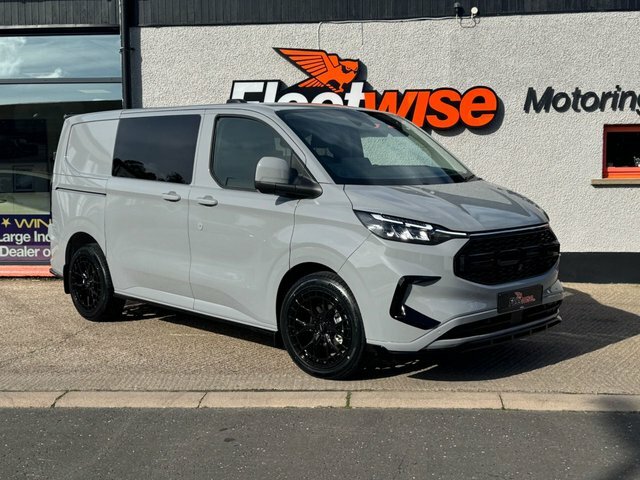Ford Transit Custom 2.0 320 Ecoblue Limited Crew Van Double Cab Di Grey