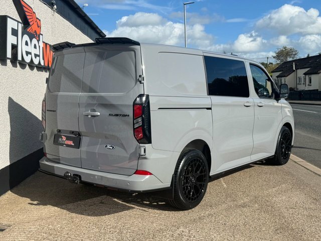 Ford Transit Custom 2.0 320 Ecoblue Limited Crew Van Double Cab Di Grey #4