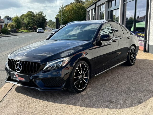 Mercedes-Benz C Class 2.1 C220d Amg Line Premium Saloon 7G- Black #3