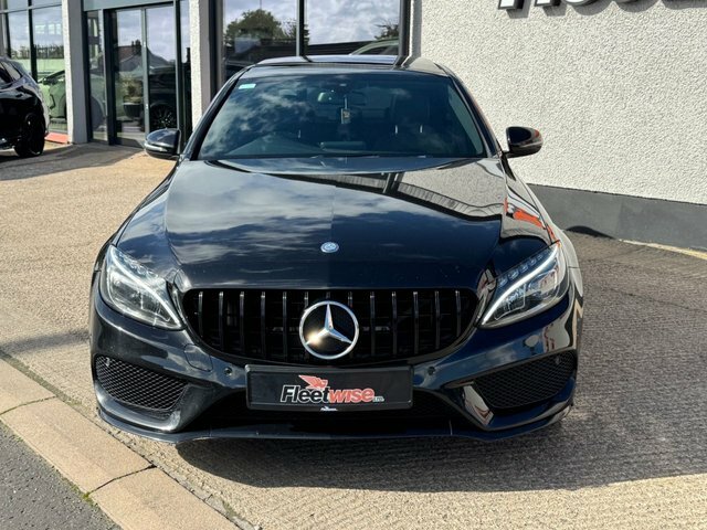 Mercedes-Benz C Class 2.1 C220d Amg Line Premium Saloon 7G- Black #2