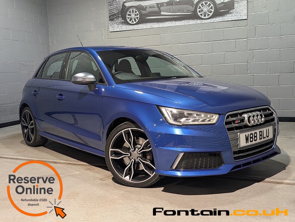 Audi S1 2.0 Tfsi Sportback Quattro Euro Blue