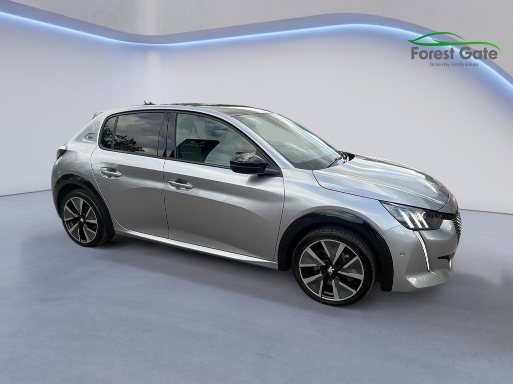 Peugeot e-208 50Kwh Gt Hatchback 136 Ps Grey #3