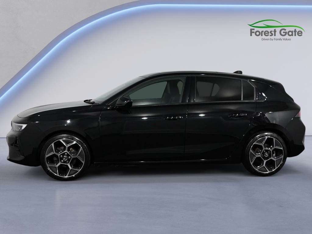 Vauxhall Astra 1.2 Turbo Ultimate Hatchback Euro Black #4