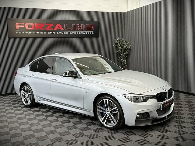 BMW 3 Series 3.0 330D M Sport Shadow Edition Saloon Silver #2