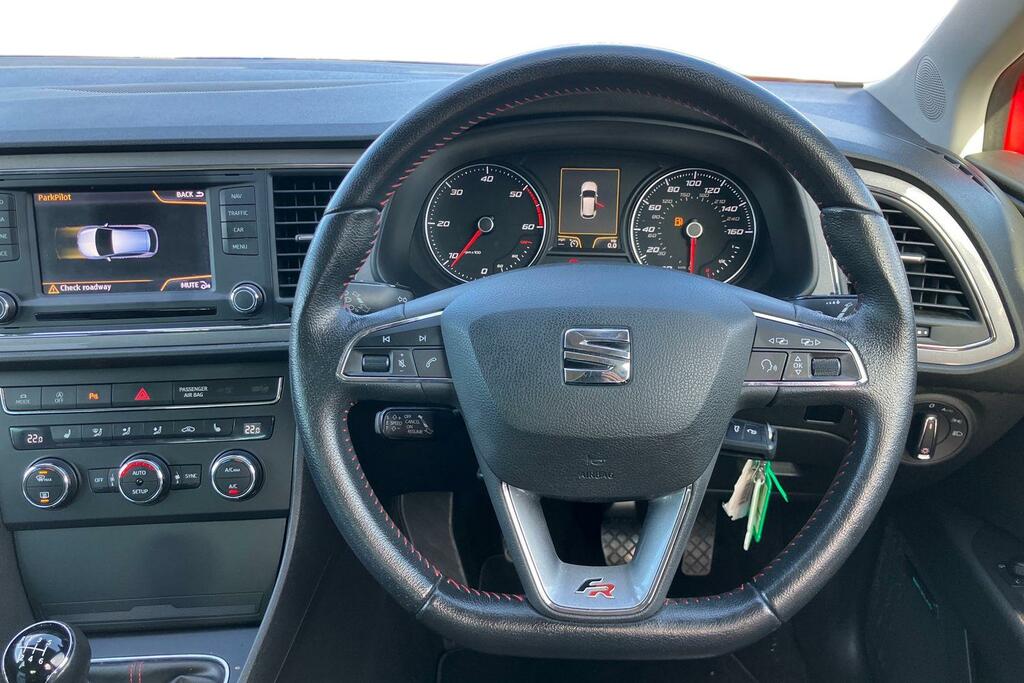 Seat Leon 2.0 Tdi 184 Fr Technology Pack Red #5
