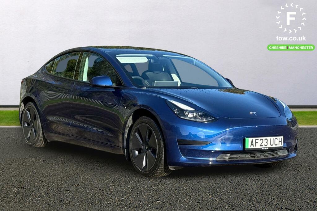 Tesla Model 3 Rwd 4dr Auto Blue