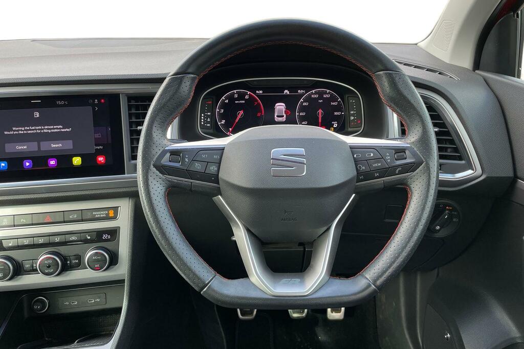 Seat Ateca 1.5 Tsi Evo Fr Black Edition Red #5