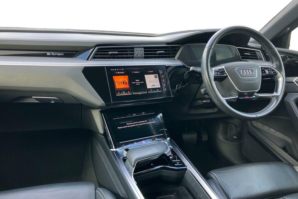 Audi E-tron 230Kw 50 Quattro 71Kwh Black Ed Cs Blue #4