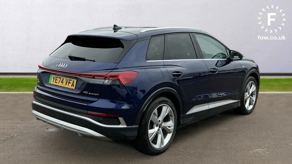 Audi Q4 E Tron 210Kw 45 82Kwh S Line Leather Blue #3