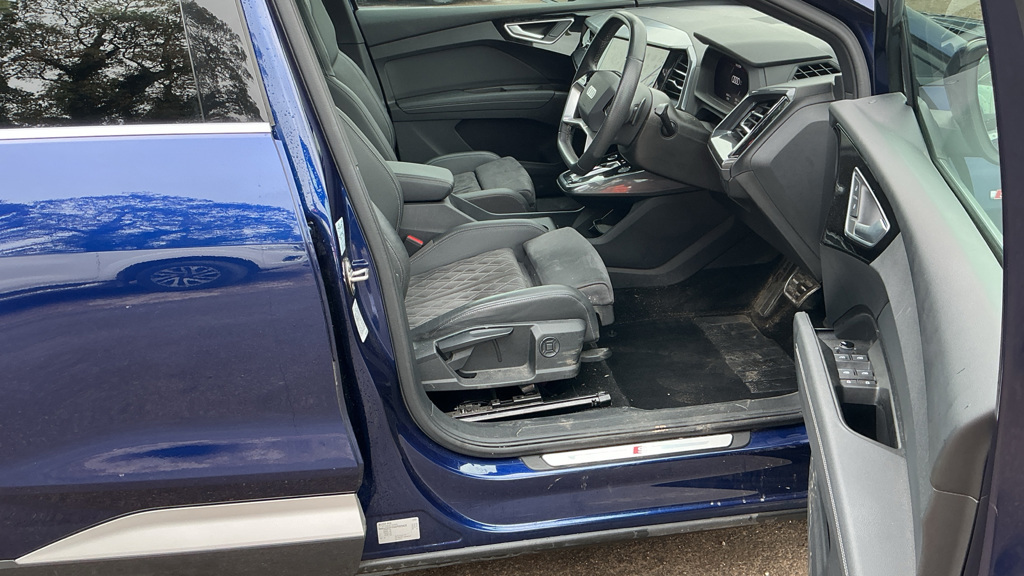 Audi Q4 E Tron 210Kw 45 82Kwh Sport Leather Blue #7