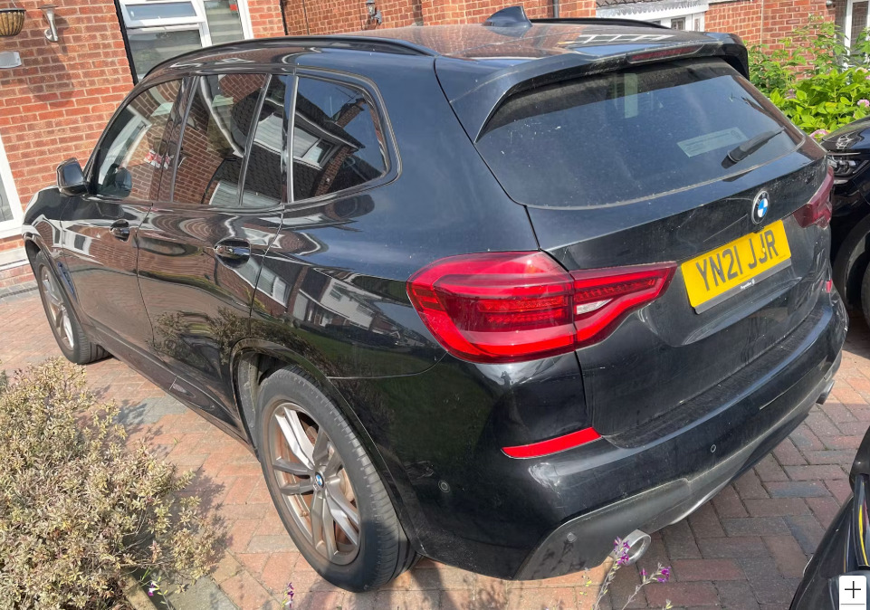 BMW X3 Xdrive20d Mht M Sport Step Black #4