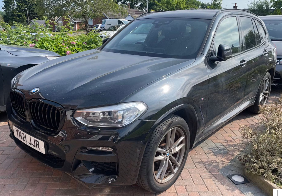 BMW X3 Xdrive20d Mht M Sport Step Black #3