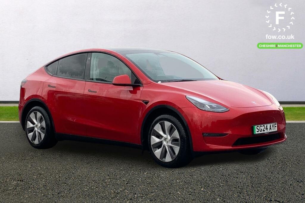 Tesla Model Y Long Range Awd Red