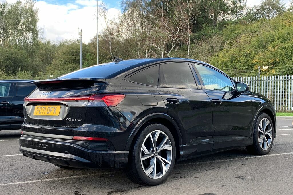 Audi Q4 E Tron 40 Edition 1 Blue #10