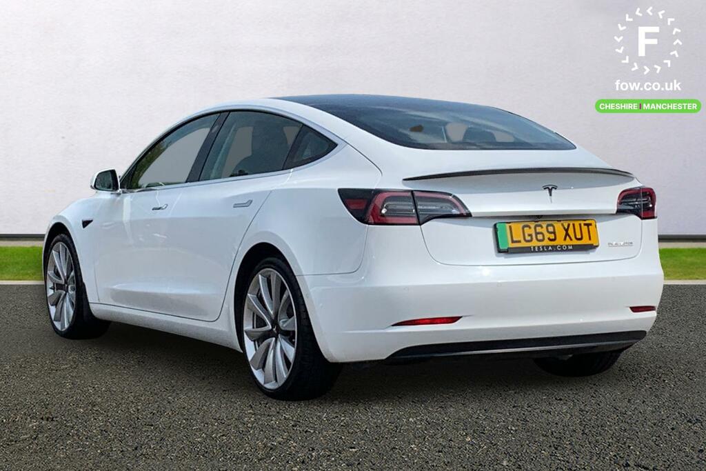 Tesla Model 3 Performance Awd Performance Upgrade White #2