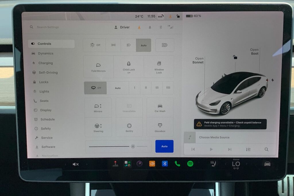 Tesla Model 3 Dual Motor Long Range Saloon 4 Blue #13