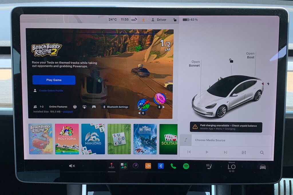 Tesla Model 3 Dual Motor Long Range Saloon 4 Blue #12