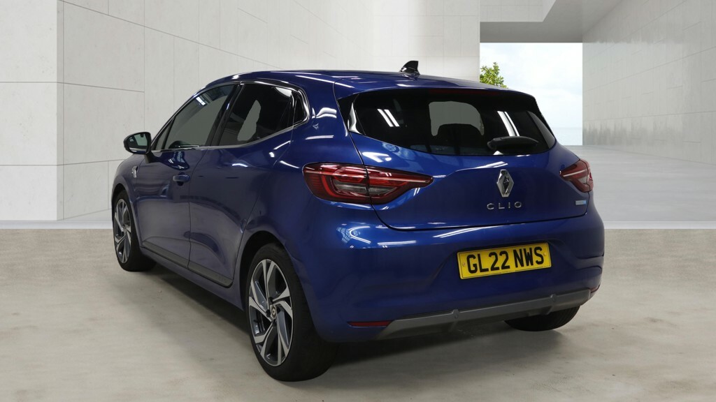 Renault Clio 1.6 E-tech Hybrid 140 Rs Line Blue #3