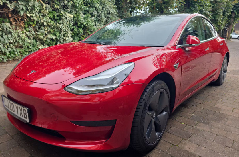 Tesla Model 3 Standard Plus LJ20YXB Red #3